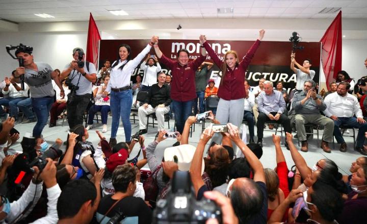 Mario Delgado en Durango