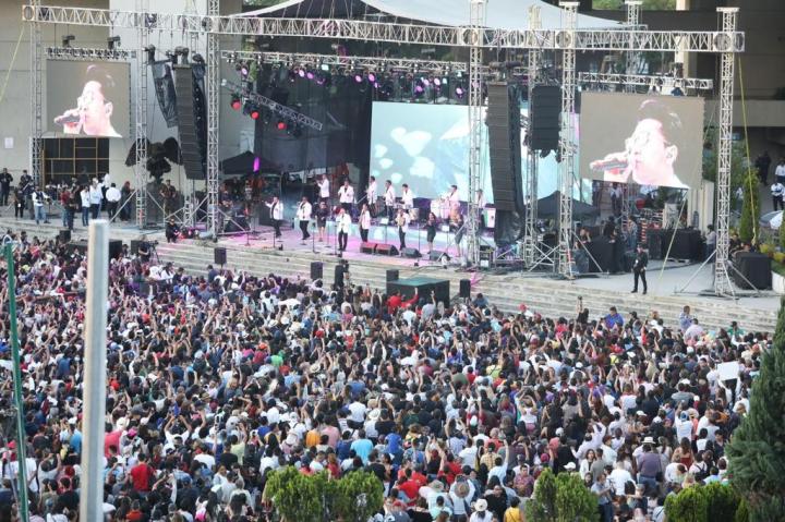 Los Ángeles Azules en la Cuauhtémoc