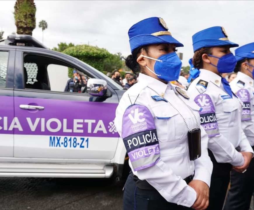 Policías operativo "violeta"