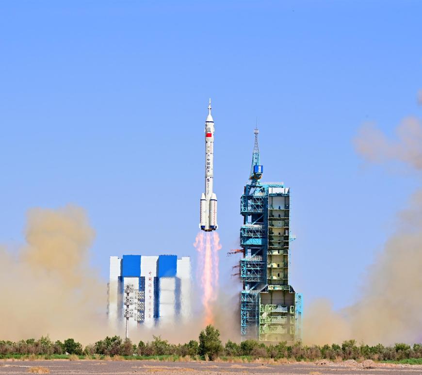 La nave espacial tripulada Shenzhou-14