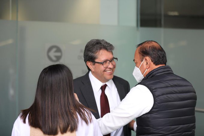 Ricardo Monreal Ávila y José Manuel del Río Virgen