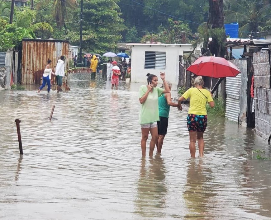 Inundaciones en Cuba