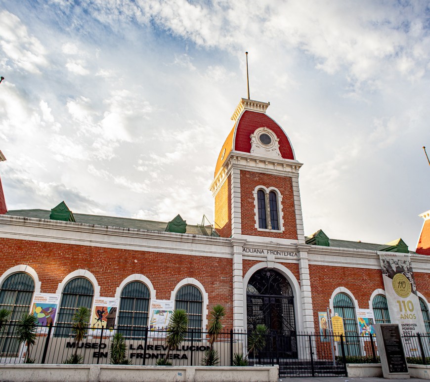 Antigua Aduana en ciudad Juárez, Chihuahua. Hoy museo de la Revolución en la Frontera