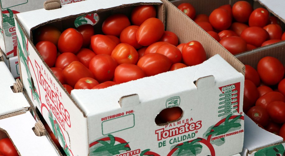 Caja de Jitomate