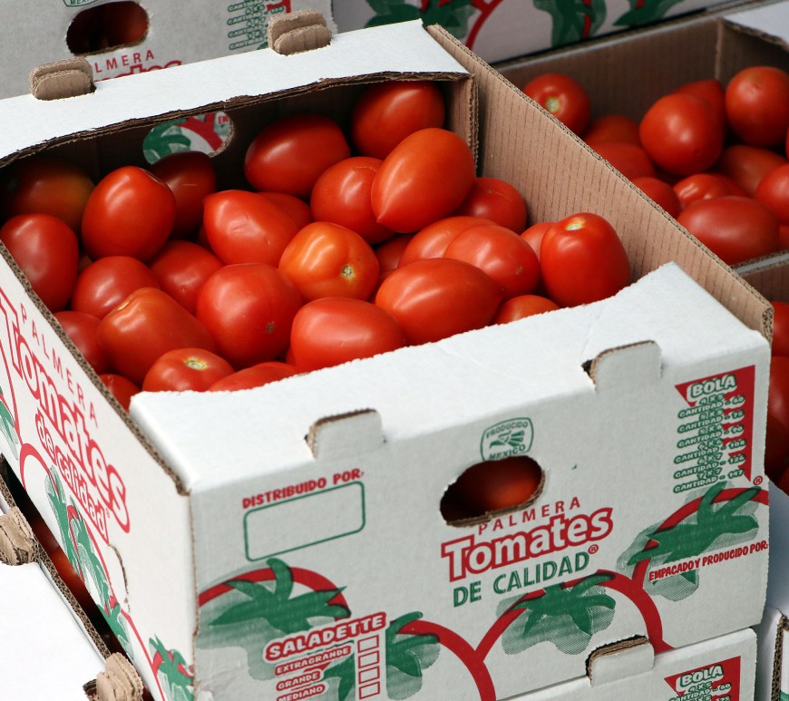 Caja de Jitomate