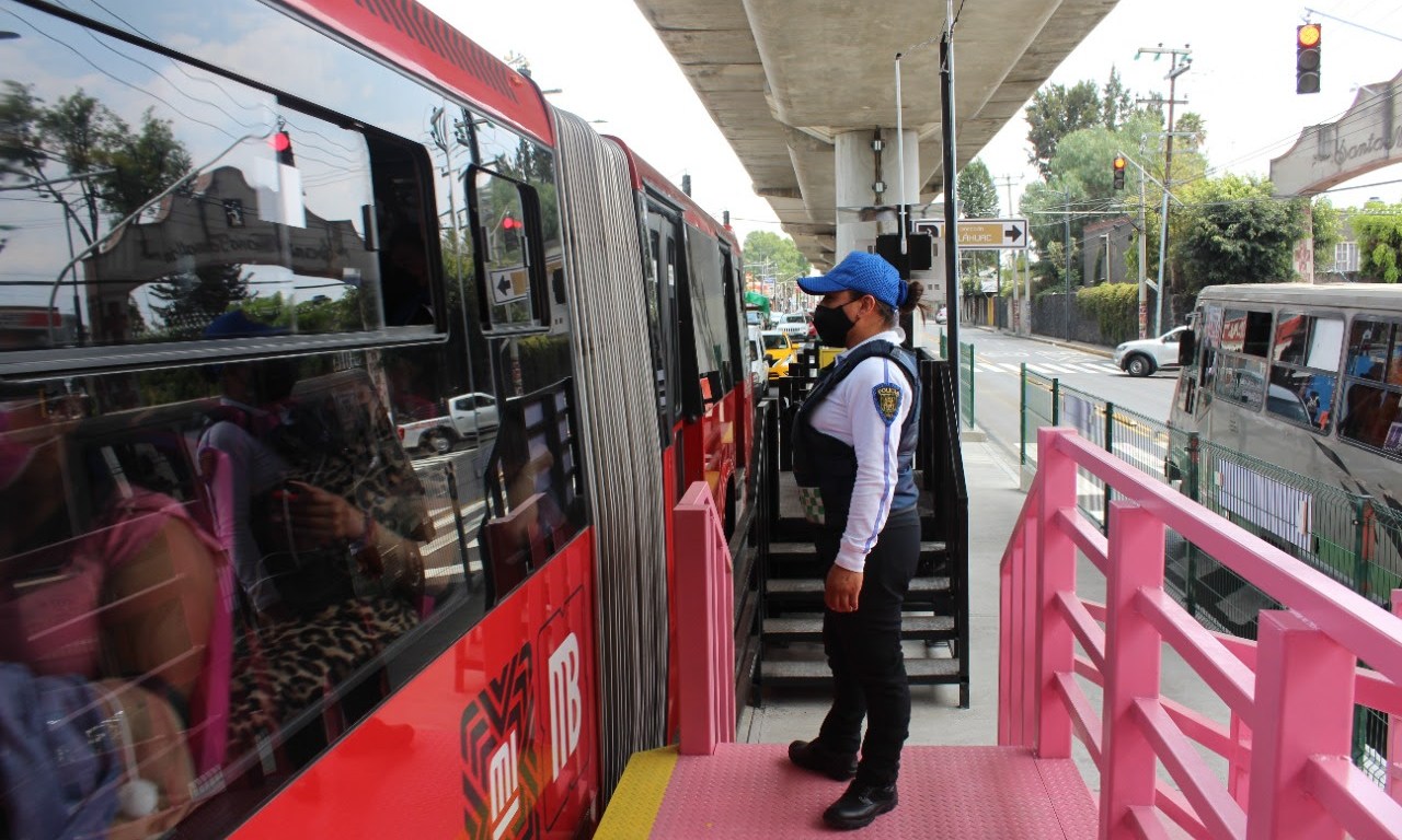 Servicio del Metrobús de la ciudad de México