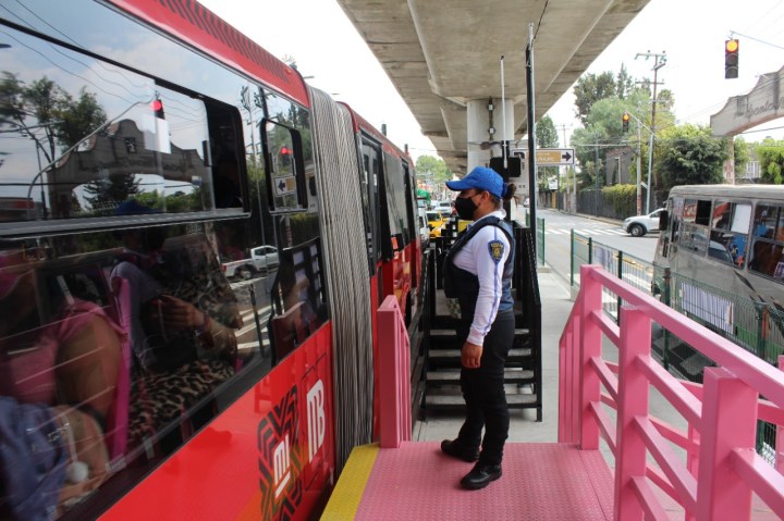 Servicio del Metrobús de la ciudad de México