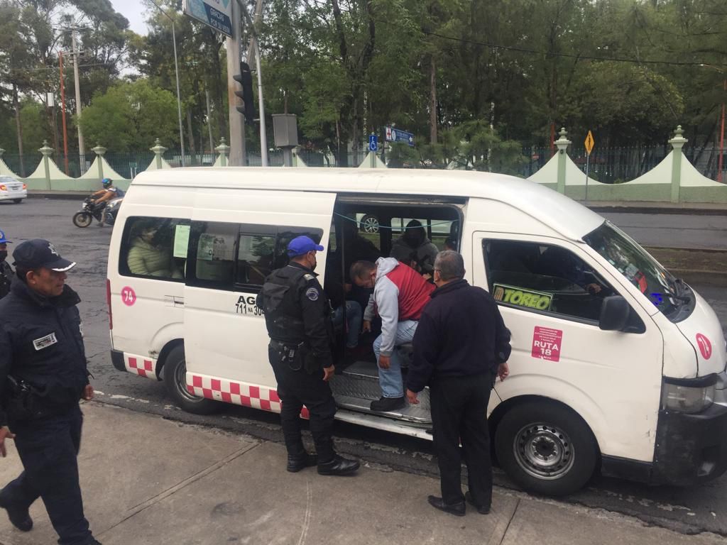 Operativos en transporte