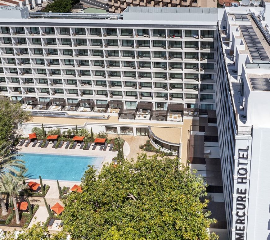 Mirada panorámica del Hotel Mercure
