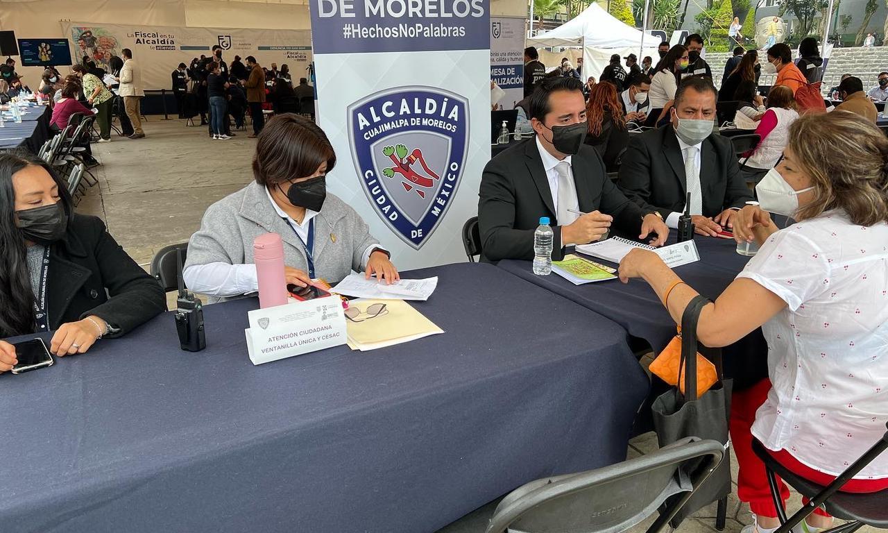 Atención a la sociedad en Cuajimalpa