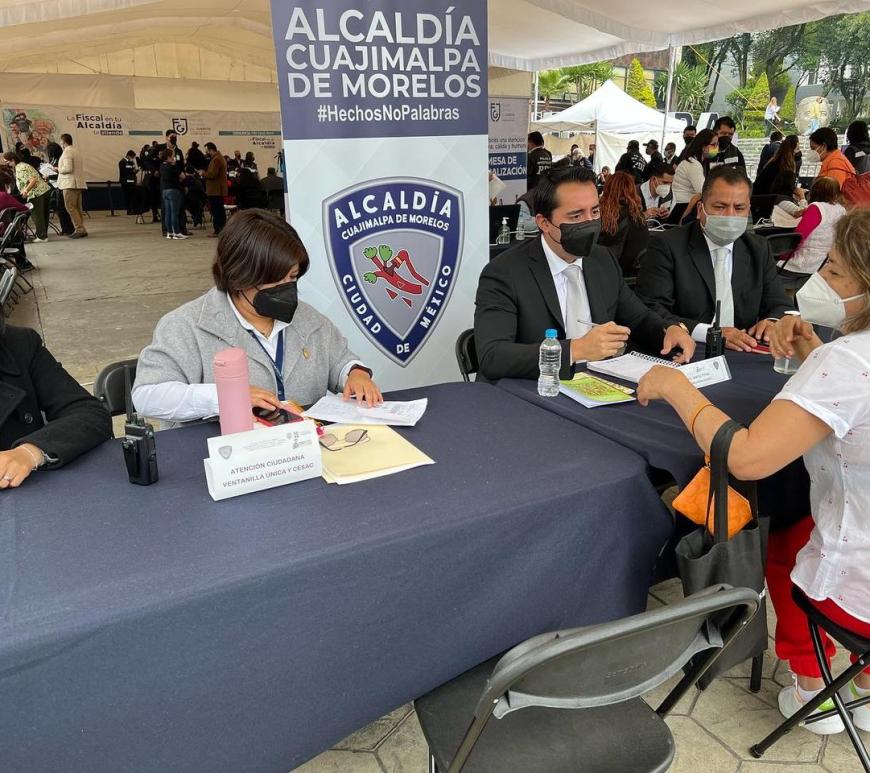 Atención a la sociedad en Cuajimalpa