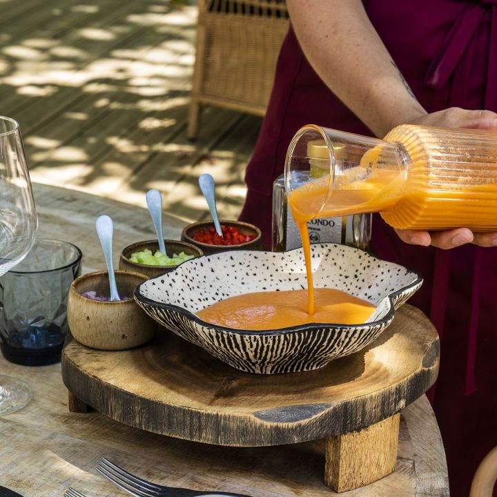 Restaurante de hotel. Alimentos