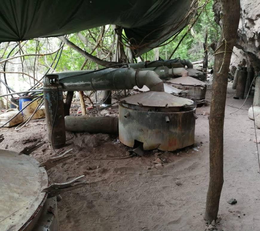 narco laboratorio clandestino