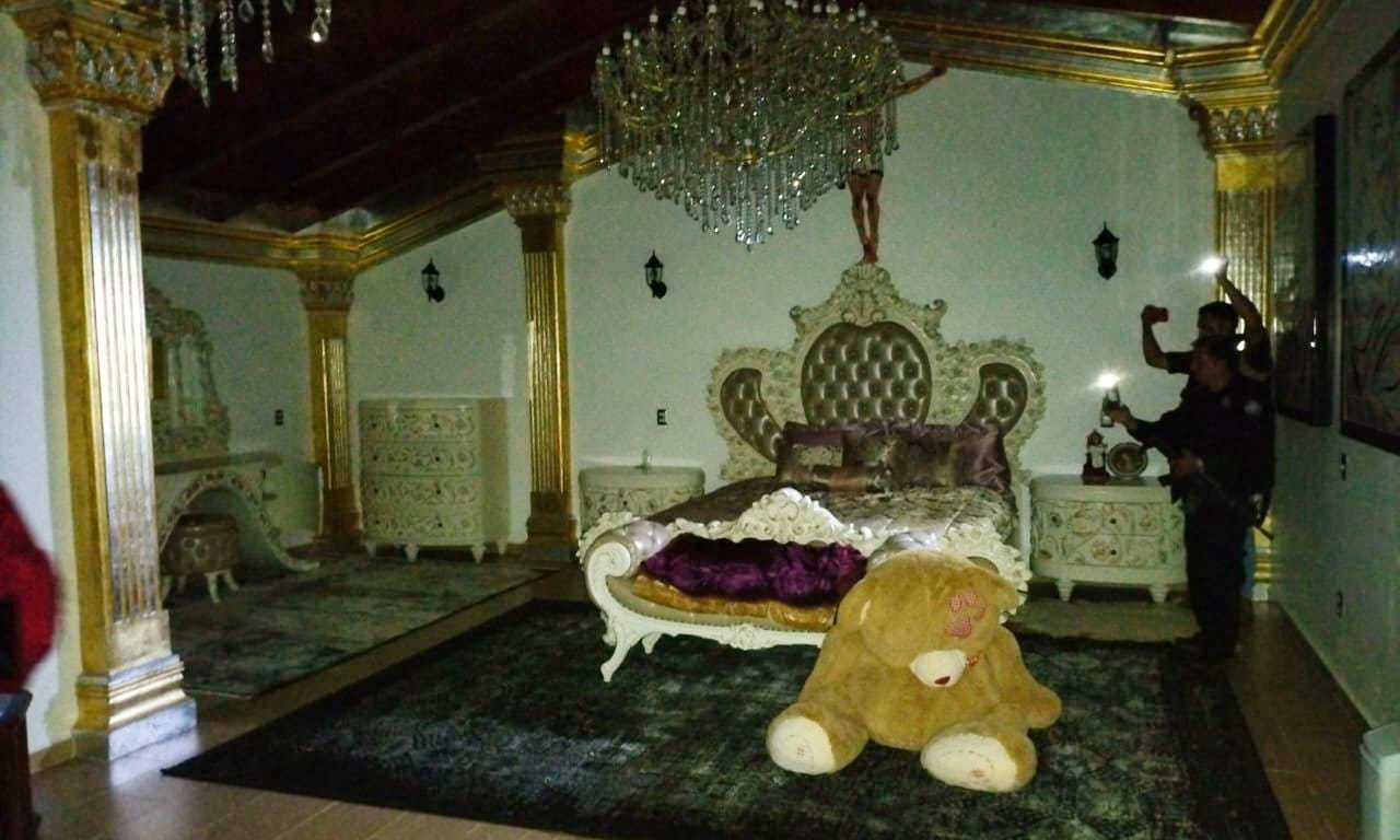 Recámara de residencia asegurada