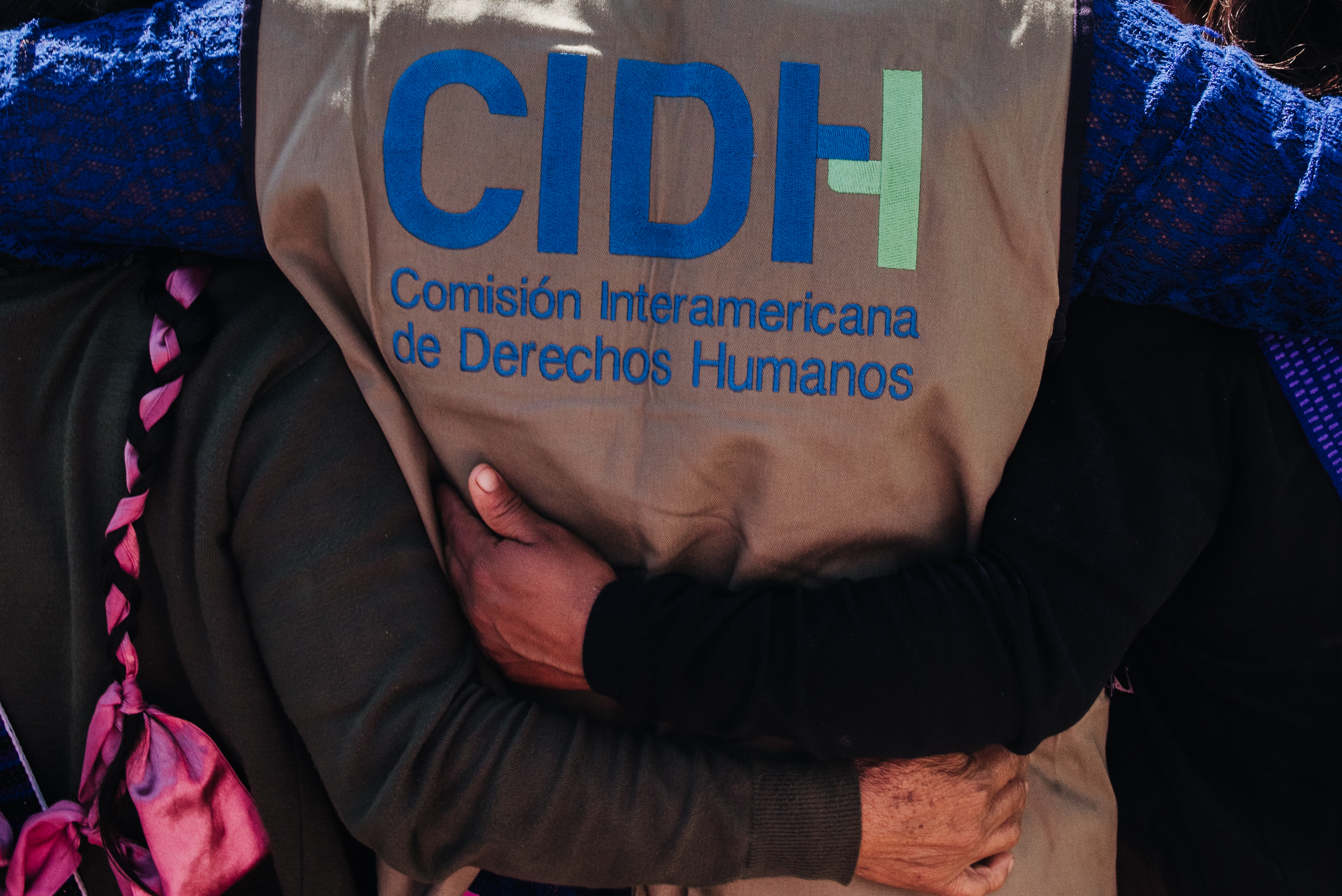Integrantes de la CIDH en Chiapas