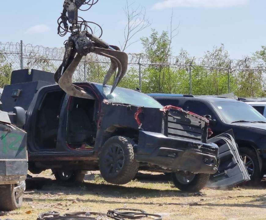 Vehículos del narcotráfico conocidos como monstruos