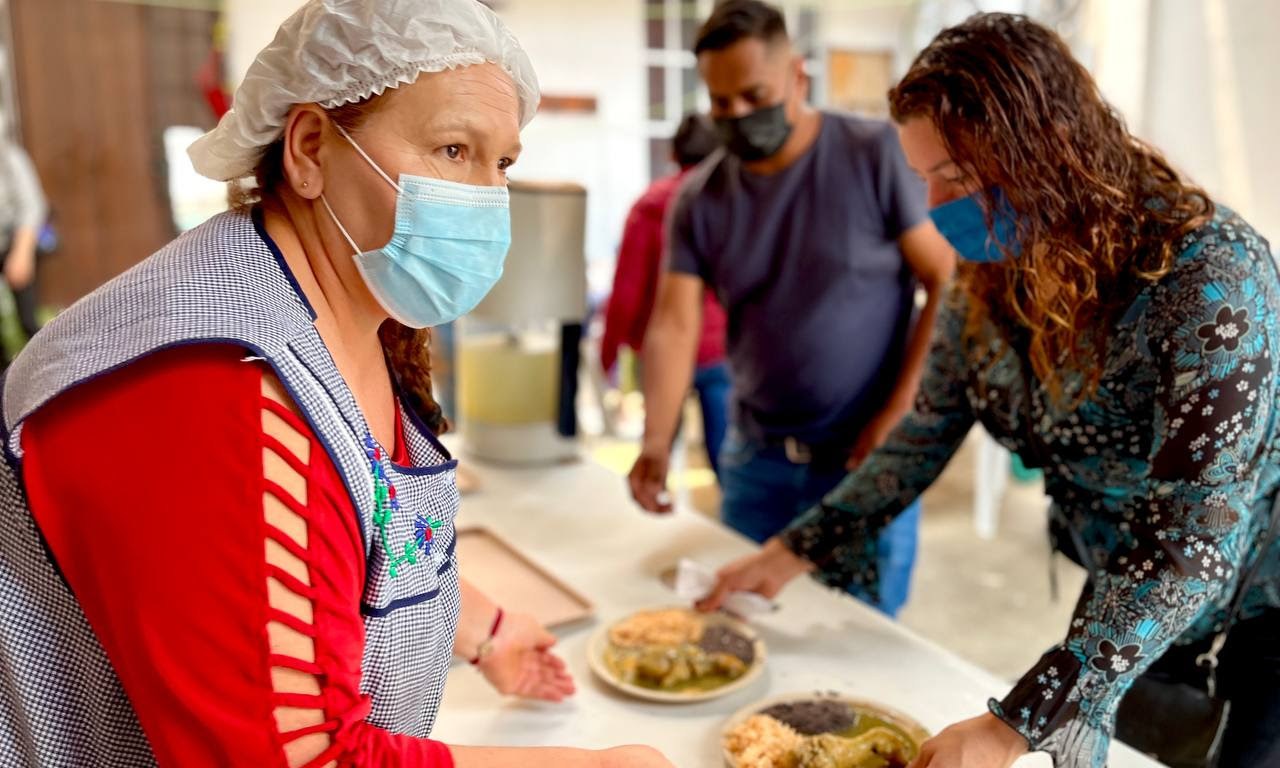 Comedor, despacho de alimentos