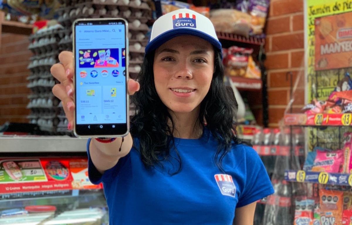 Aplicación de celular Almacén Gurú