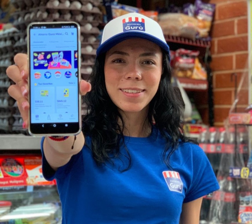 Aplicación de celular Almacén Gurú