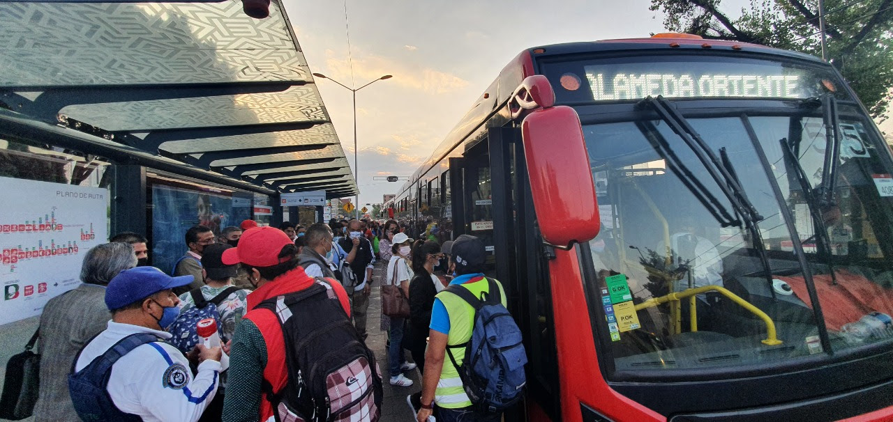 Servicio del Metrobús de la ciudad de México