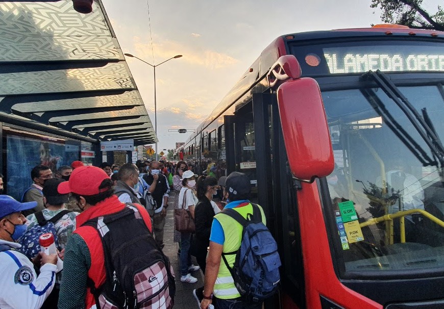 Servicio del Metrobús de la ciudad de México