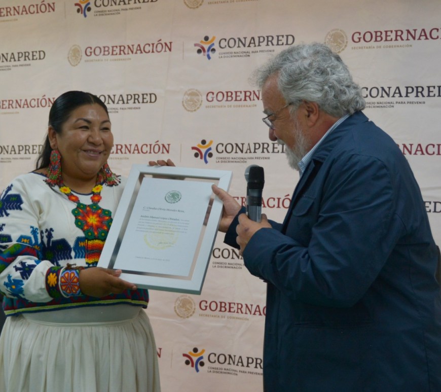 Alejandro Encinas Rodríguez y Claudia Olivia Morales Reza