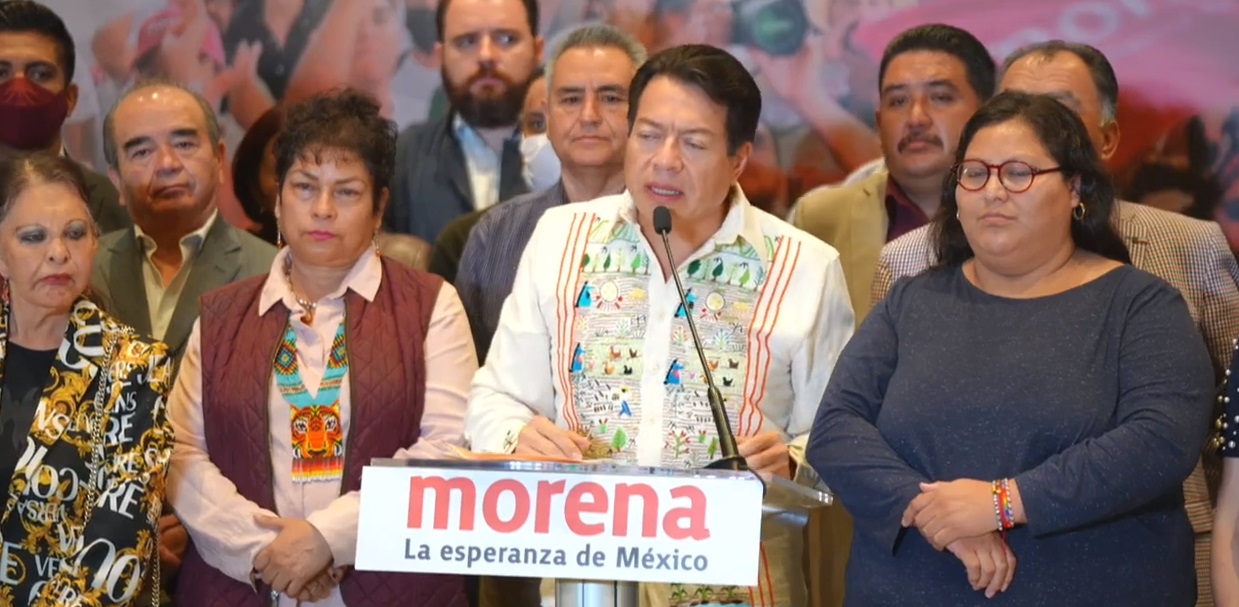 Conferencia de prensa con Mario Delgado