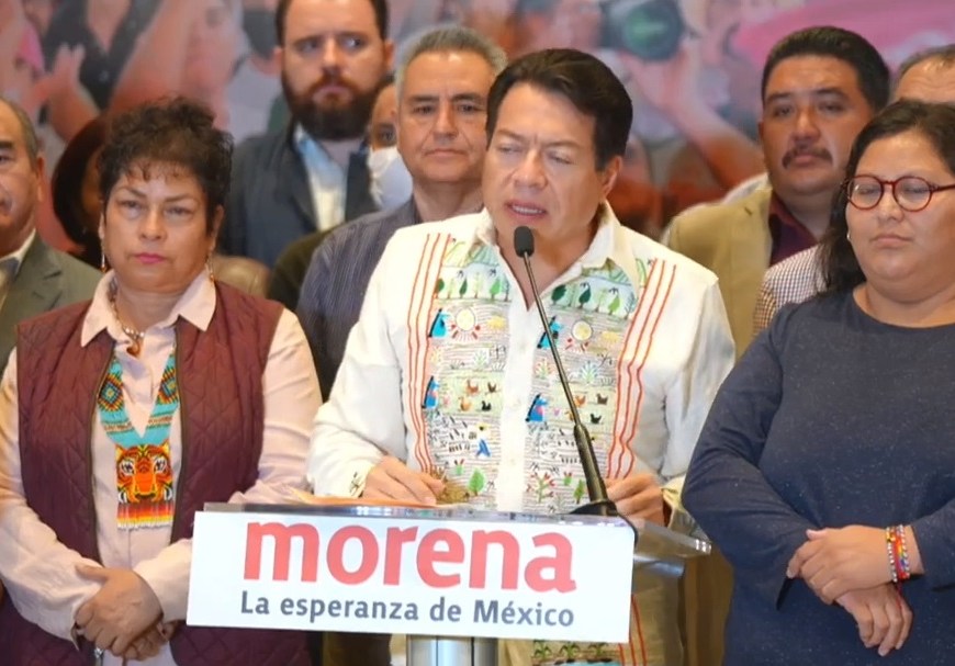 Conferencia de prensa con Mario Delgado