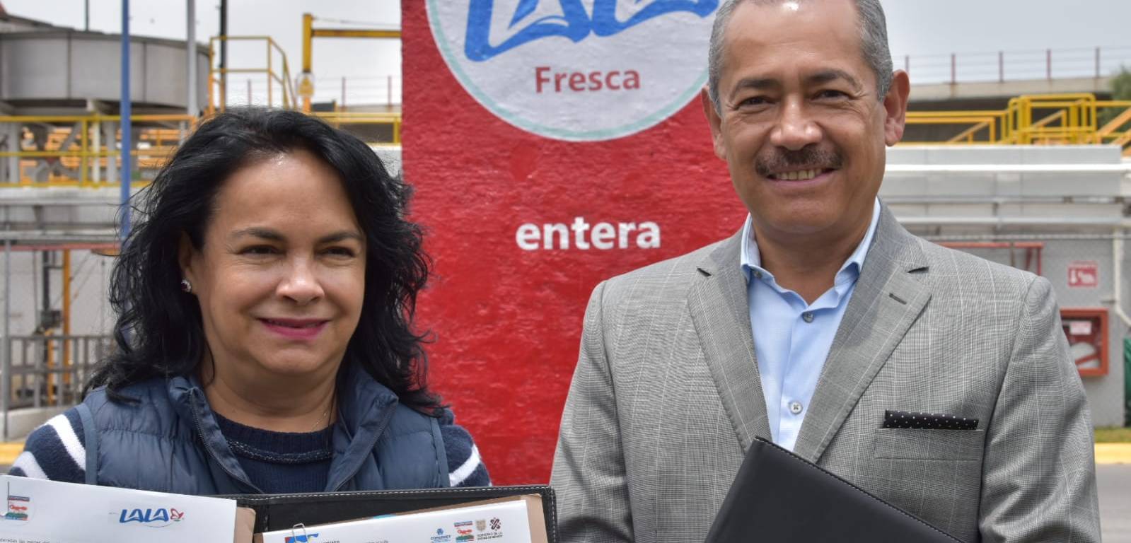 Margarita Saldaña y Miguel Schumann