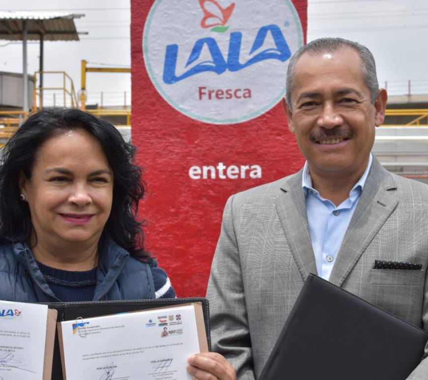 Margarita Saldaña y Miguel Schumann