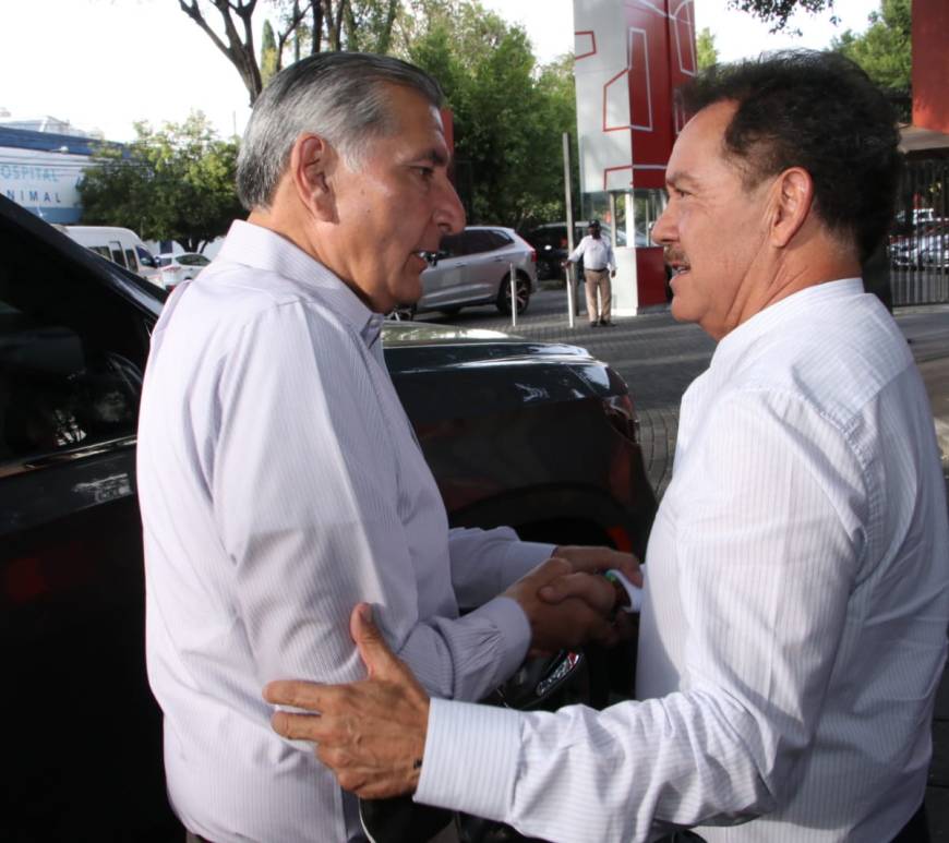 Adán Augusto López Hernández e Ignacio Mier