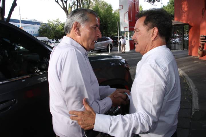 Adán Augusto López Hernández e Ignacio Mier 