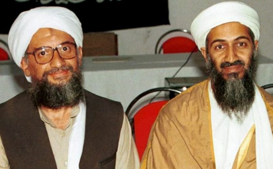 Ayman al-Zawahiri y Osama Bin Laden