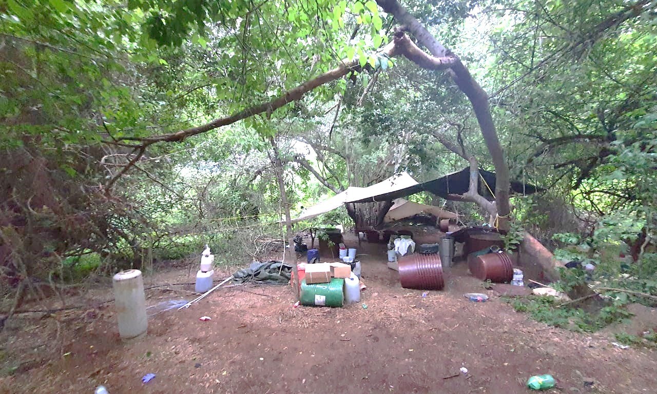 Narco laboratorio clandestino