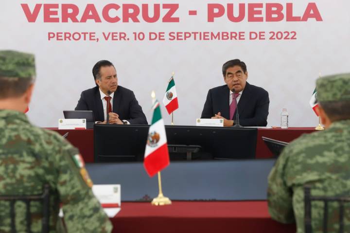 Cuitláhuac García Jiménez y Miguel Barbosa Huerta