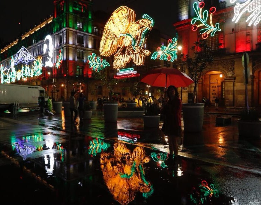 Alumbrado por Independencia de México