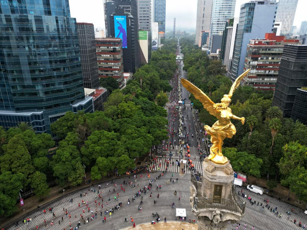 Ángel de la Independencia - Maratón Cdmx 2022