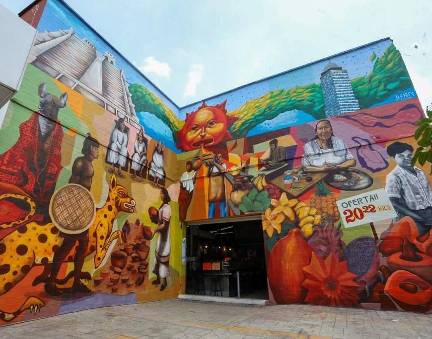 Mural de mercados