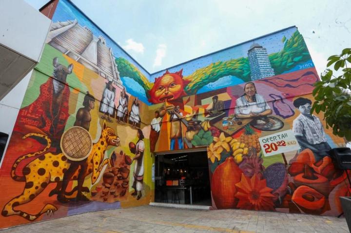 Mural de mercados