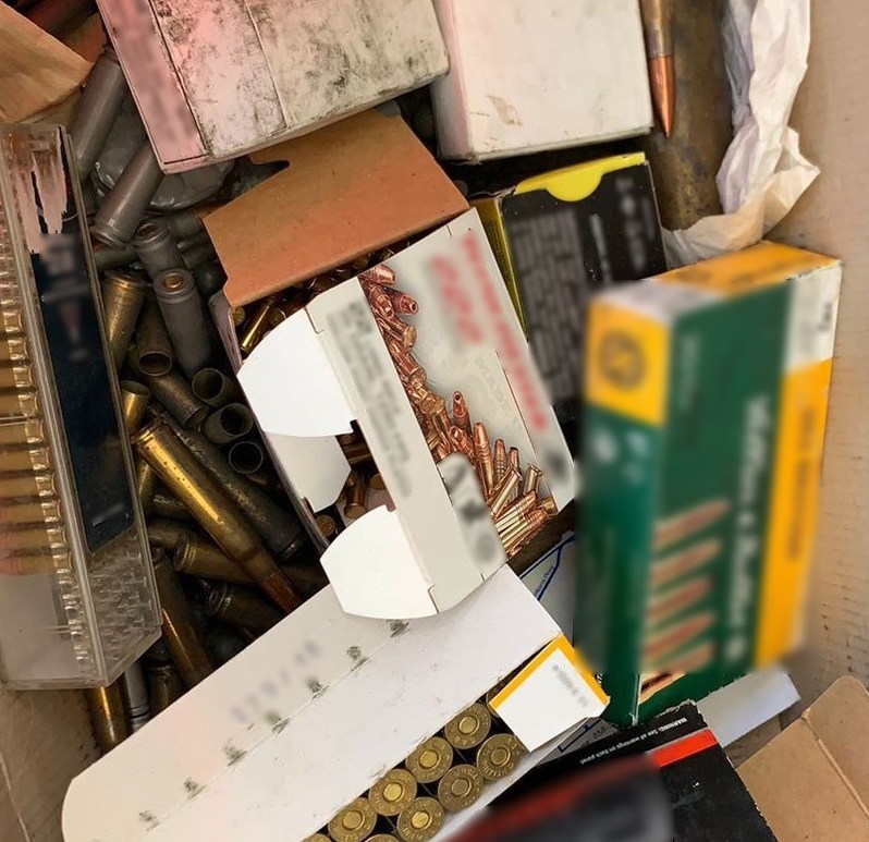 Cartuchos útiles para arma de fuego