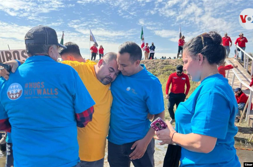 Migrantes en la frontera