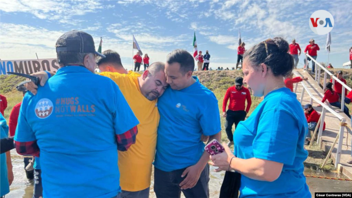 Migrantes en la frontera