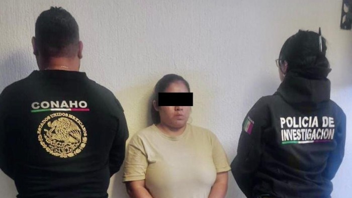 Mujer detenida