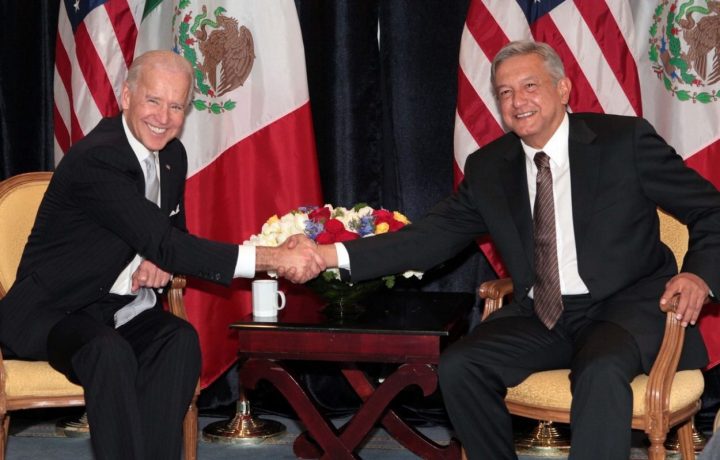 Joe Biden y Andrés Manuel López Obrador