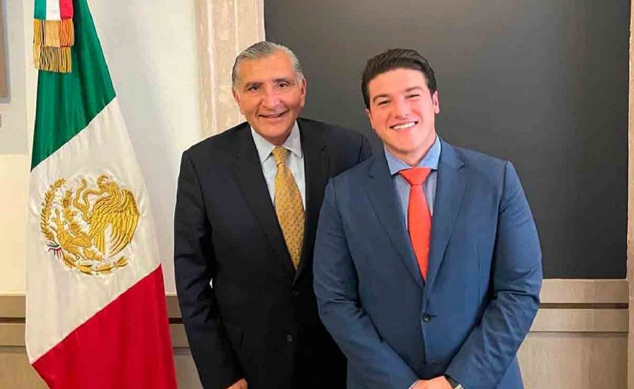 Adán Augusto López Hernández y Samuel García