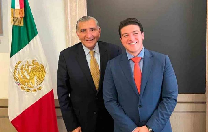 Adán Augusto López Hernández y Samuel García