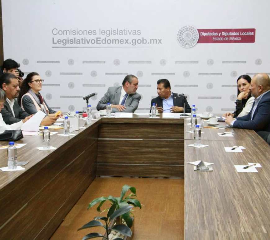 Trabajo en comiisón en Congreso mexiquense