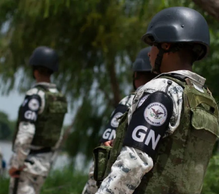 Efectivos de la Guardia Nacional