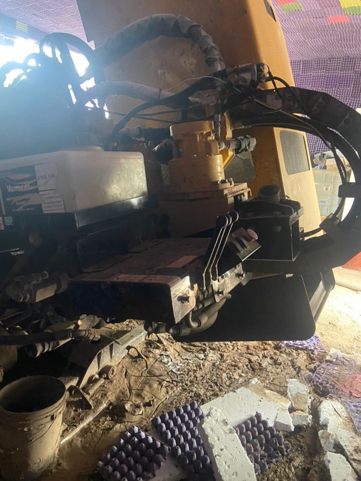 Túnel en construcción