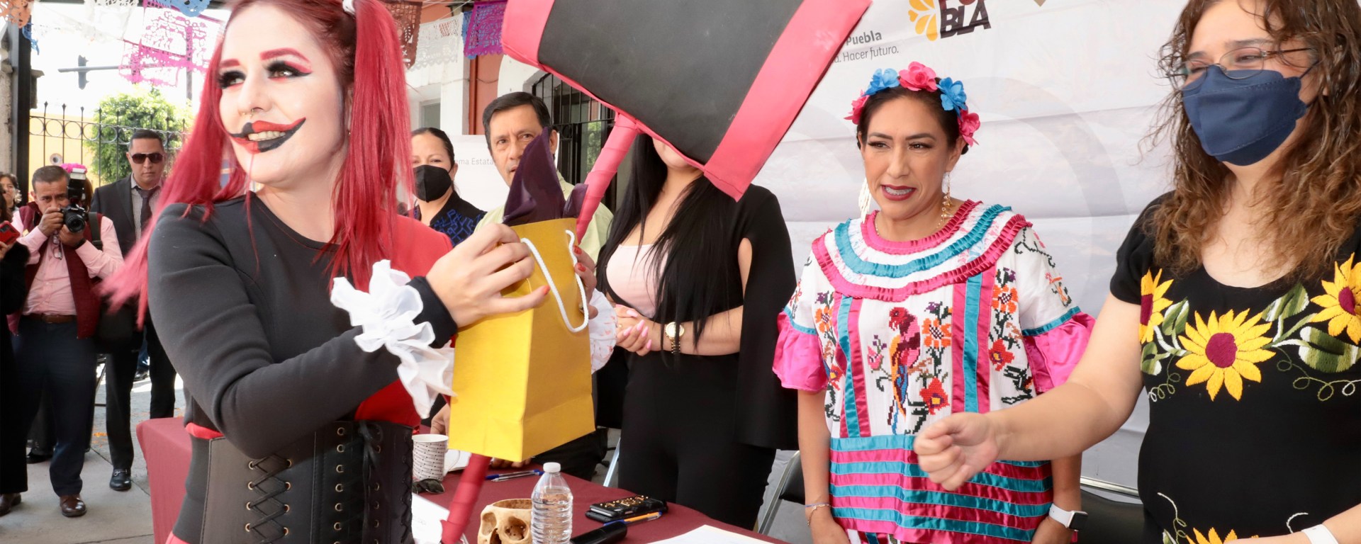 Concurso de disfraz de Día de muertos